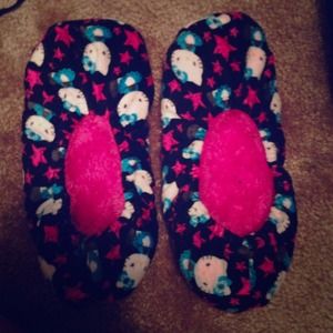 Hello kitty slipper sock shoes