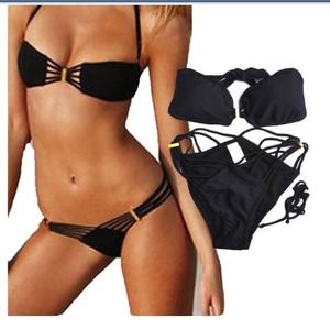 🔴RESERVED🔴 Sexy black swimsuit