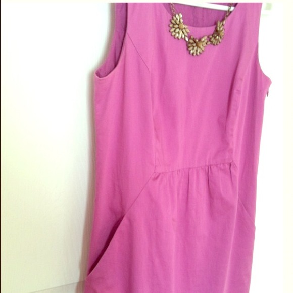 Loft Purple Shift Dress