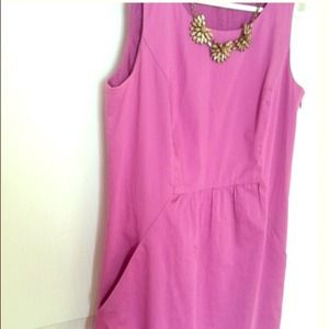 Loft Purple Shift Dress