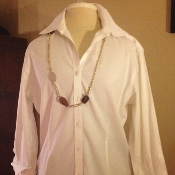 Brooks Brothers Classic White fitted Shirt