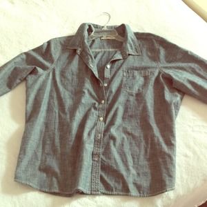Plus size jean shirt- by old navy