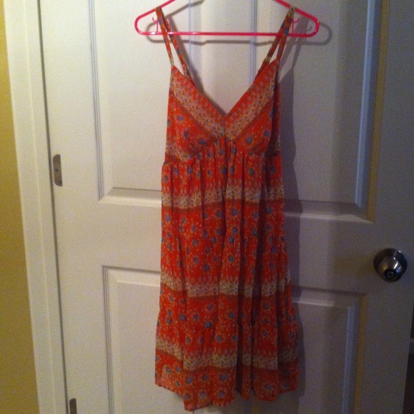 Flirty floral dress