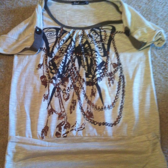 Beige Top - Picture 3 of 3