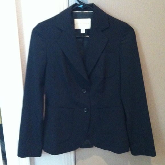 Banana Republic Black Wool Blazer
