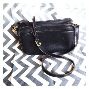 SOLD! Coach Purse vintage black leather