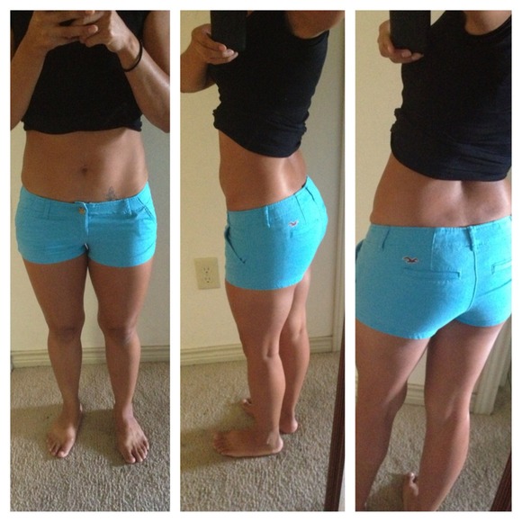 Light Blue Hollister Short short's