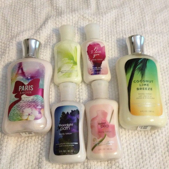 🚫Traded🚫Bath and body works lotion bundle!!