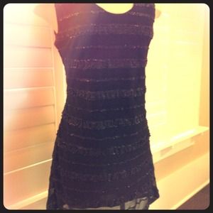 Bacci Tank Black Lurex Dress