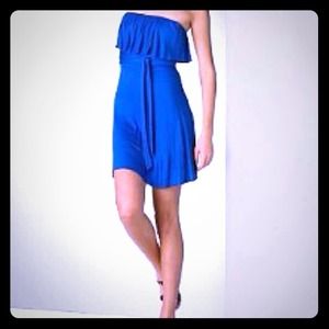 REDUCED: BCBG Max Azria Strapless Ruffle dress