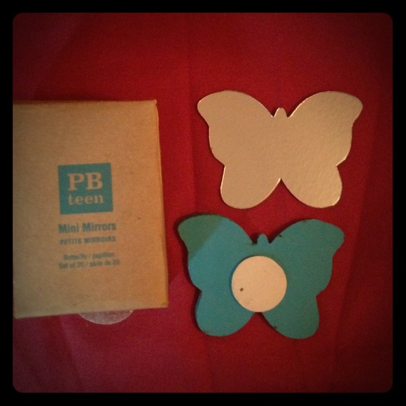 Mini butterfly mirrors for wall 20 in a box