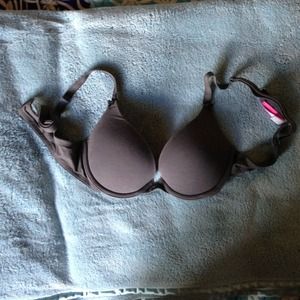 "Victoria's Secret Pink" Gray bra