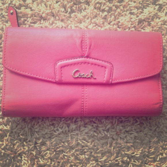 Authentic coach wallet