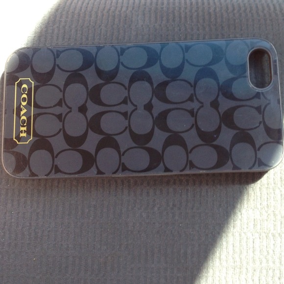 🚫SOLD🚫COACH IPHONE 5 CASE