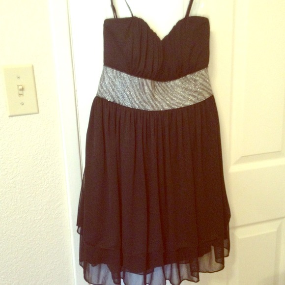 Cute LBD with zebra waist