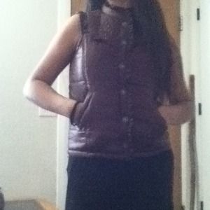 Cute and Comfy brown vest
