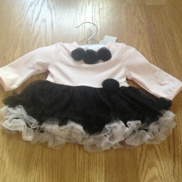 🚫Sold🚫Newborn onesie with attached tutu
