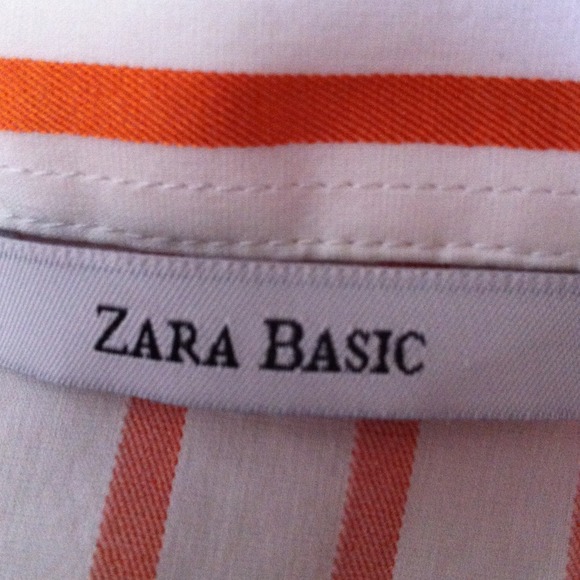 SOLD 72hr SALE $10 Zara Basic stripped top - Picture 3 of 3