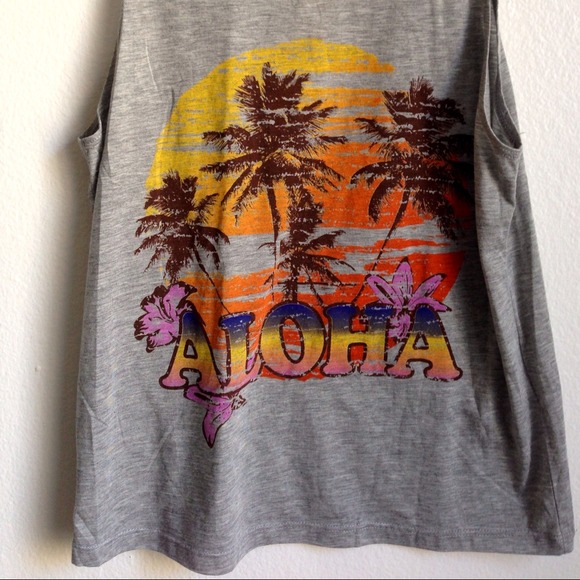 ❌SOLD❌Aloha tank top! - Picture 2 of 2
