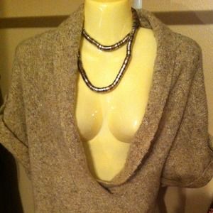 Comfy and roomy knit sweater vest