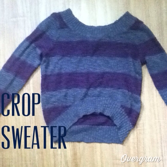 Cropped sweater