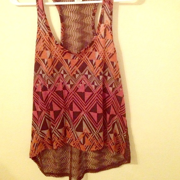 Tribal tank top.