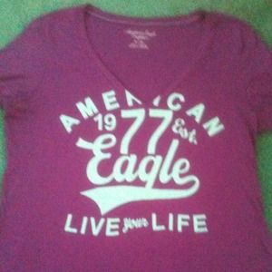 Purple American Eagle t-shirt