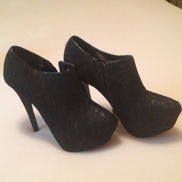Black booties