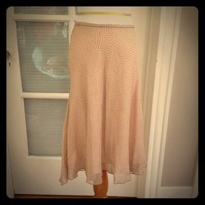 Max Studio Pink Patterned Skirt