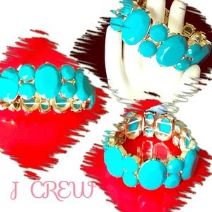 ✂✂✂🎀🎀J CREW🎀🎀MUTED CRYSTAL STRETCH BRACELET