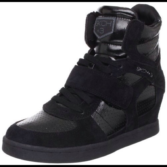 Skechers +3 Three Dunk it Hidden Wedge