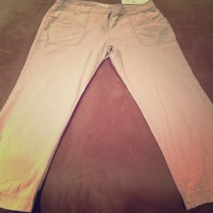 Linen capris