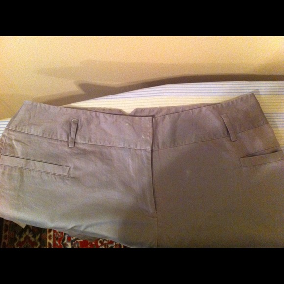 Gray Lane Bryant capris