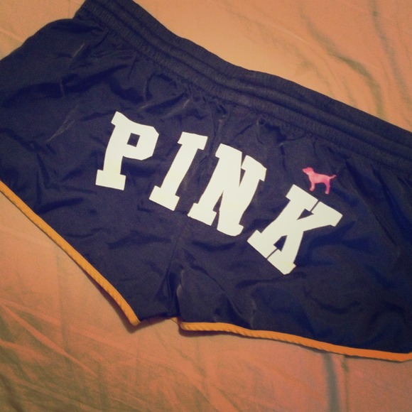 PINK track shorts