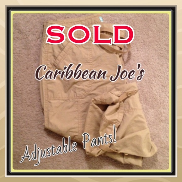 💜SOLD!! Caribbean Joe's Lightweight Capri Pants