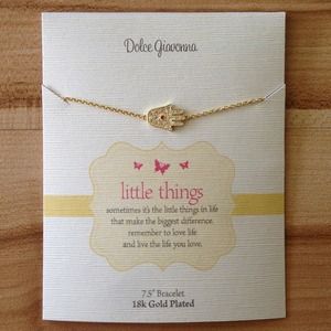 Hamsa 18k Gold Plated