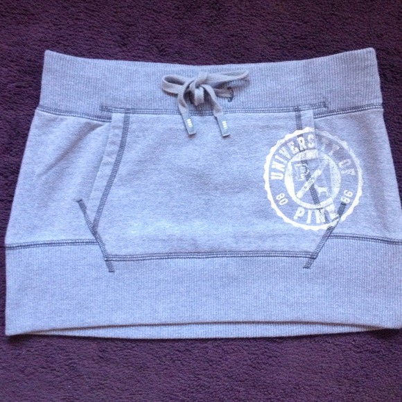 VS Pink Sweat Skirt