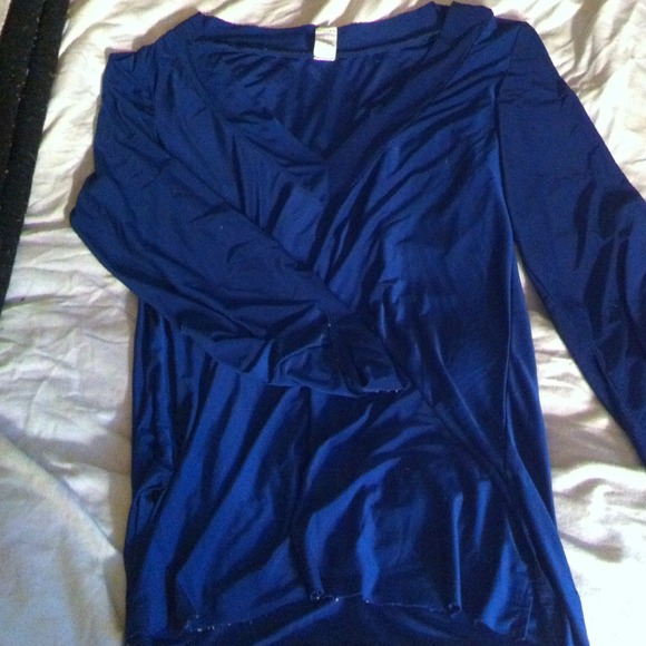 Navy blue dress