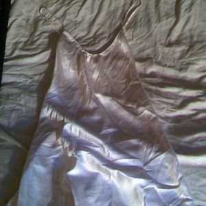 Sexy, silky ivory slip!