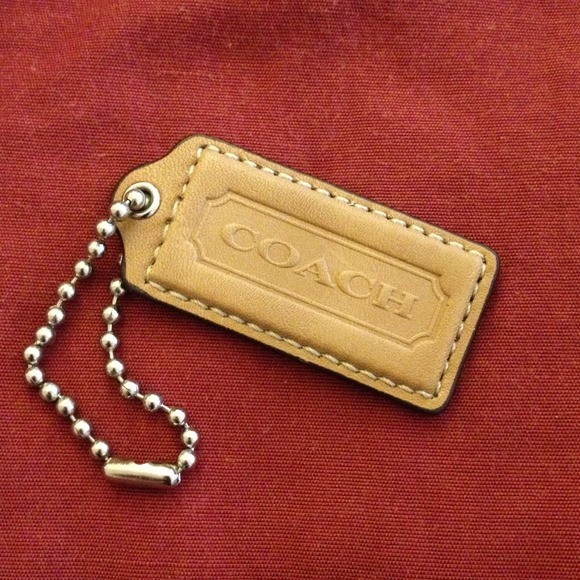 Coach bag chain in light brown