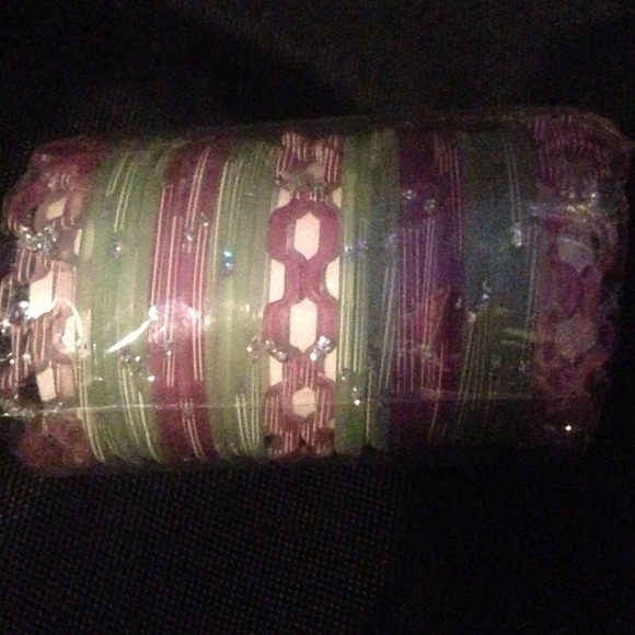 Set of indian glass bangles