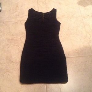 Forever 21 Black Body Con Dress