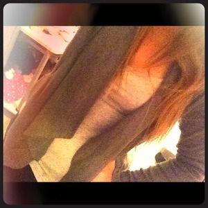 Long sleeve grey cardigan