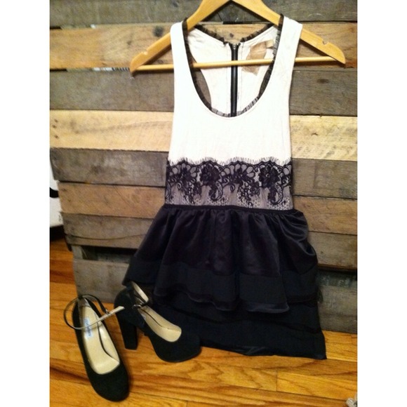 SOLD Peplum Dress