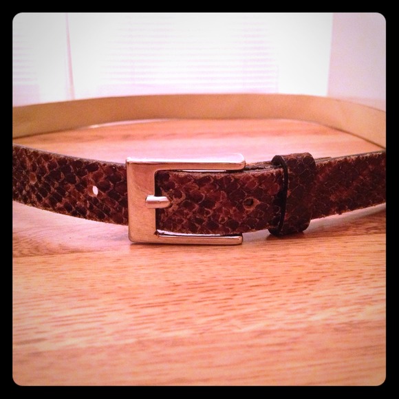 ***DONATED*** Snake skin belt