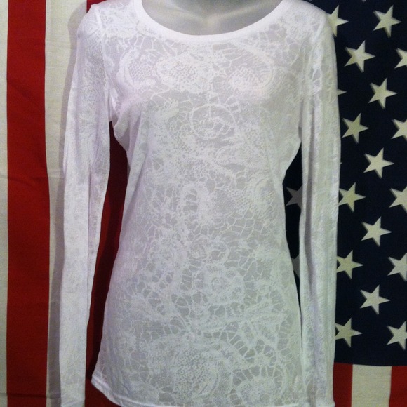 HOLD FCSDMANDYJONES BKE lng slve burnout shirt s M