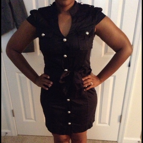 Army style dress