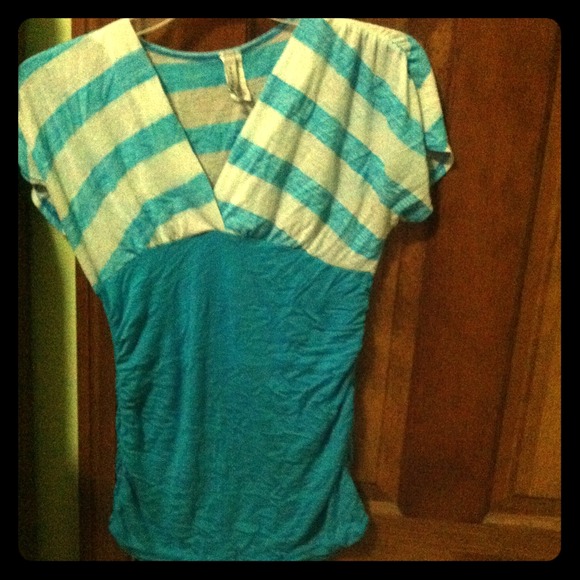 Baby blue shirt