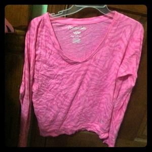 Pink Aeropostale shirt