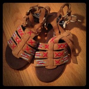 Jeffrey Campbell California Ibiza sandals